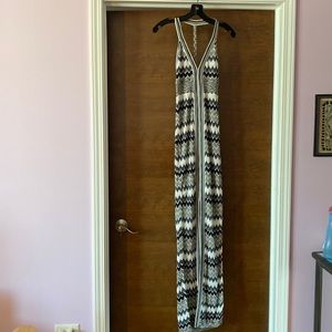 Knit maxi dress